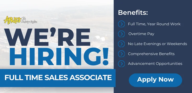 We're Hiring! Full Time Sales Associate! Apply Now